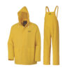 VÊTEMENT DE PLUIE -L- JAUNE EN PVC (3/PCS)-577-