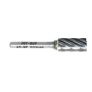 Fraise forme cylindrique1/4"- pour matériaux alu JET-KUT