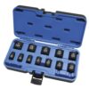 BOX À CHOC 3/8" DR RÉGULIER 6 PANS SAE (12 PCS)