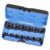 BOX À CHOC 1/2" DR REGULIER 6 PANS SAE (13 PCS)