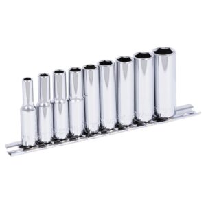 BOX 1/4" DR S.A.E. PROFOND 6 PANS (9 PCS)