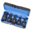 BOX À CHOC 3/4" DR HEX.SAE (5 PCS)