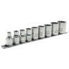 BOX 3/8" DR 12 PANS SAE (9 PCS)