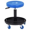 TABOURET DE MÉCANO À ROULETTES 2 ½PO CAP.300LBS (JET)