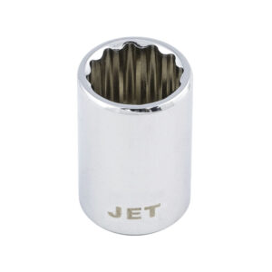 Box Prise de 1/4" x 10mm régulier chromé - 12 pans