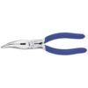 Pince à bec long coudé de 8" - CrV