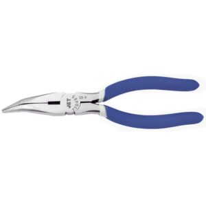 Pince à bec long coudé de 8" - CrV