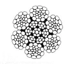 CÂBLE PRESSÉ 1/2" 6 X 26 (PIED) SUPER SW