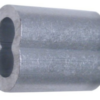 MANCHON OVAL ALU. 1/8" HG (DOUBLE)