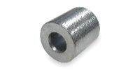 MANCHON D'ARRÊT ALU 1/4" (ROND)