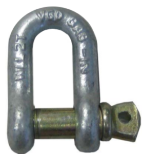MANILLE DROITE 1" WLL 8-1/2T