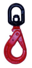 CROCHET SWIVEL 5/8" AUTOBLOC GR 80 ROUGE
