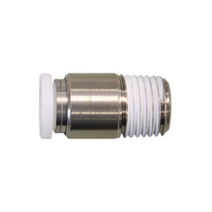 RACCORD (M) 3/8 X 1/4(M) NPT À TROU HEX.