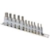 BOX 1/4 & 3/8" DR NON INVIOLABLE EMBOUT TORX (11PCS)