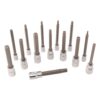 BOX 1/4 & 3/8" DR EMBOUT SAE-MÉT.LONG (14 PCS)