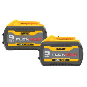 PILES LITHIUM-ION 20/60V MAX 9.0AH FLEX (PQT2) DEWALT