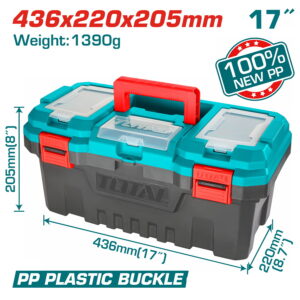COFFRE DE RANGEMENT EN PLASTIQUE 17''