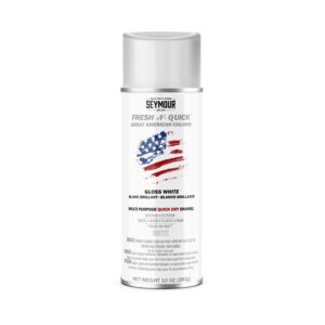 PEINTURE AÉROSOL BLANC LUSTRÉ (SEYMOUR)