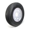 PNEU RADIAL ET JANTE ST235/80R16 10 PLY 8T BLANC