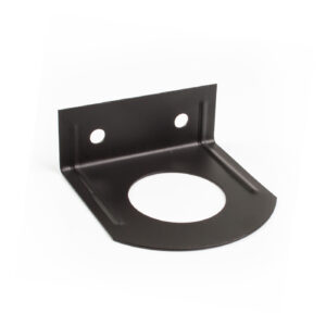 SUPPORT DE LUMIÈRE RONDE 2" NOIR