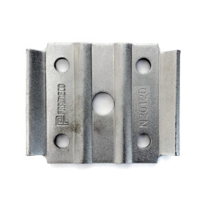 PLAQUE FIXATION 2&Prime; (TROUS 3/8&Prime;) 2000LBS