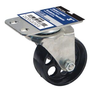 ROUE 3" PIVOTANTE EN FONTE CAP.500LBS (ROK)