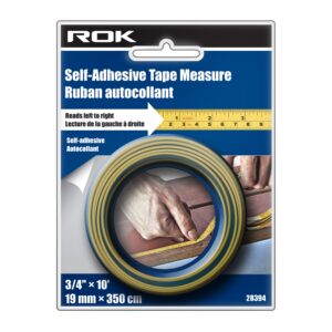 RUBAN À MESURER AUTOCOL.G.À D. 3/4" X 10' SAE/MET (SAMONA)