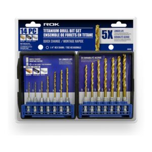 ENSEMBLE DE FORETS EN TITANE (14 PCS) ROK
