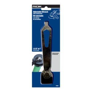 CLÉ AJUSTABLE AVEC BOUTON VERROUILLAGE
