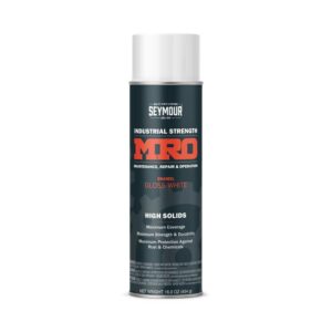 PEINTURE AÉROSOL MRO BLANC LUSTRÉ (SEYMOUR)