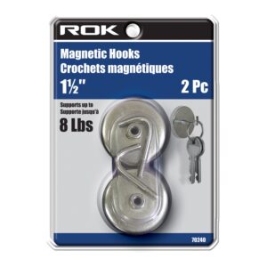 CROCHET MAGNÉTIQUE 1 1/2" 8 LBS (2 PCS) ROK