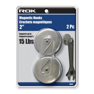 CROCHET MAGNÉTIQUE 2 " 5 LBS (2 PCS) ROK