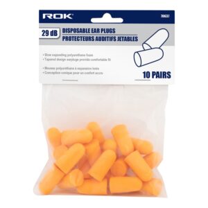 PROTECTEUR AUDITIF JETABLE (10 PAIRES)