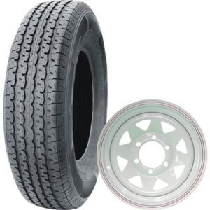 PNEU ET JANTE 235/80-R16 10PR 6T BLANC