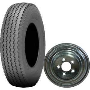 PNEU ET JANTE 480/400-8 6PR 5T GALV.KENDA