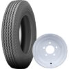 PNEU ET JANTE 570-8 6 PR 5T BLANC