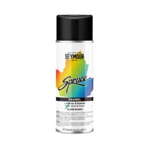 PEINTURE AÉRO. NOIR LUSTRÉ (SPRUCE)