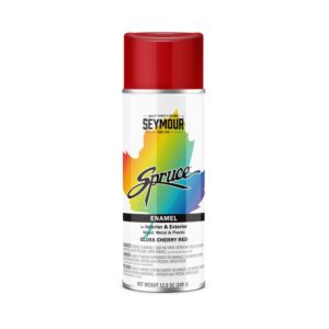 PEINTURE AÉRO. ROUGE LUSTRÉ (SPRUCE)