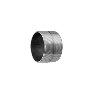NIPPLE 4" X CLOSE" (STAND.BLACK PIPE)