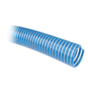 HOSE 1-1/2" PVC BLEUE À EAU (LE PIED)