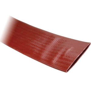 BOYAU 3" X 50' ROUGE DÉCHARGE PVC ASSEMBLÉ