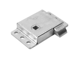 SERRURE DE CABINE 2 X 3-3/8 ZC DROIT