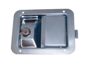 SERRURE À PALETTE 5-1/2 X 4-1/4 ZC CLÉ #CH501