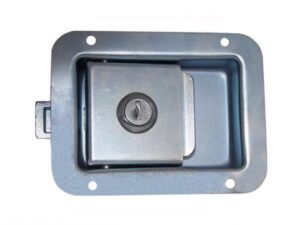 SERRURE À PALLETTE 4-3/4'' X 3-5/8'' ZINC