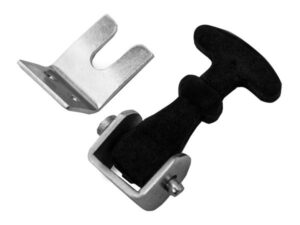 ATTACHE CAPOT EN CAOUTCHOUC 2-1/2'' ZINC