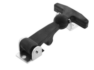 ATTACHE CAPOT EN CAOUTCHOUC 3-1/2" ZINC
