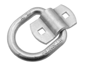 ANNEAU EN D ZINC AVEC BRACKET ½'' WLL 3666LBS