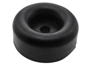 BUTOIR 2-1/2" DIA.EXT.X 1" H X TROU 3/8" CAOUT.