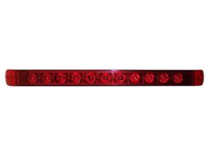 BARRE D'ARR^T-VIRAGE-POSITION À DEL 17''L X1-3/8 LAX1''H