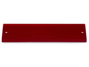 RÉFLECTEUR ROUGE 1-1/8'' X 4-3/8'' (PQT 2)